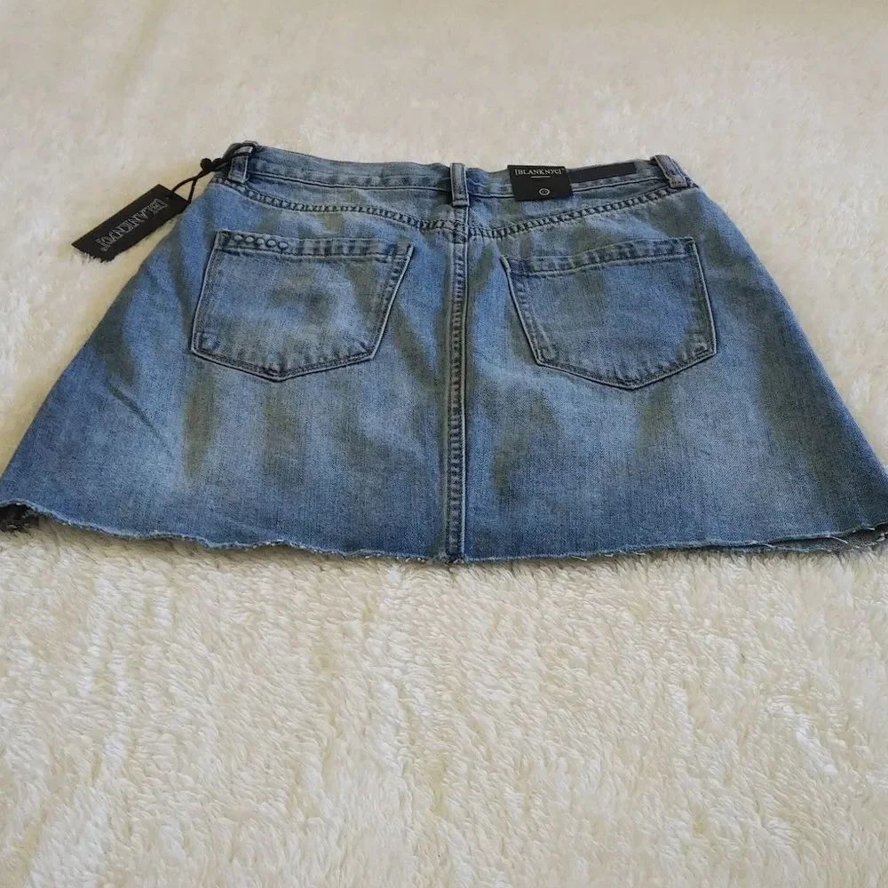 ✨️HP✨️ Blank NYC🗽Raw Hem Skirt - NWT - Picture 13 of 13